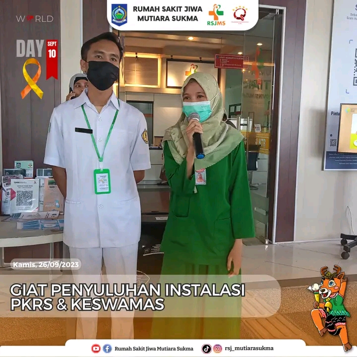 GIAT PENYULUHAN INSTALASI PKRS & KESWAMAS : PENYULUHAN KOMITE PPI ( PENCEGAHAN DAN PENGENDALIAN INFEKSI )